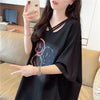 今季マストバイ スウィート 特別デザイン プリント 全2色 半袖Tシャツ<U-8538>