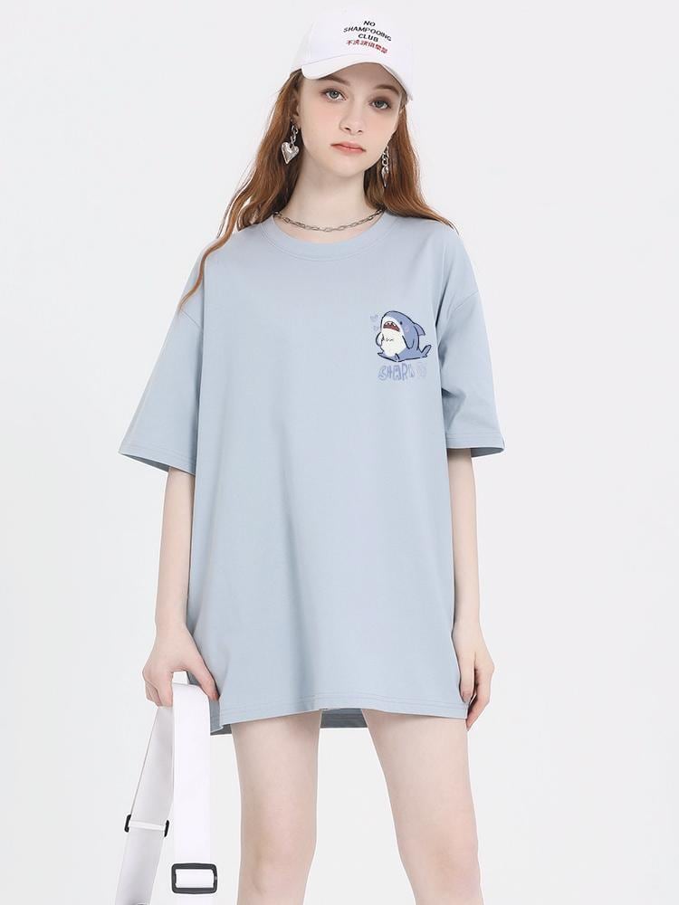 売り切れ必至 4色選択 ポップなプリントが夏に映えるプリント 半袖Tシャツ＜U-9327＞