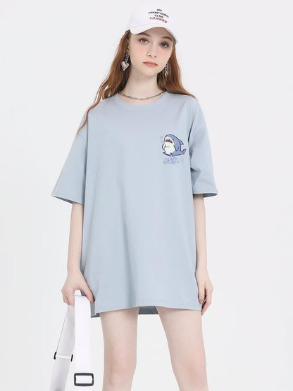 売り切れ必至 4色選択 ポップなプリントが夏に映えるプリント 半袖Tシャツ＜U-9327＞