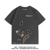 定番シンプル 着心地良い 目立つ  キュート ファッション 半袖 Tシャツ U-13101