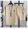 男女兼用 新作 半袖 カジュアル Tシャツ & ショーツ セットアップ U-80006