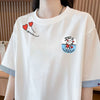 着回し力抜群 好感度UP 海外トレンド カジュアル 全3色 半袖 Tシャツ ＜U-11668＞