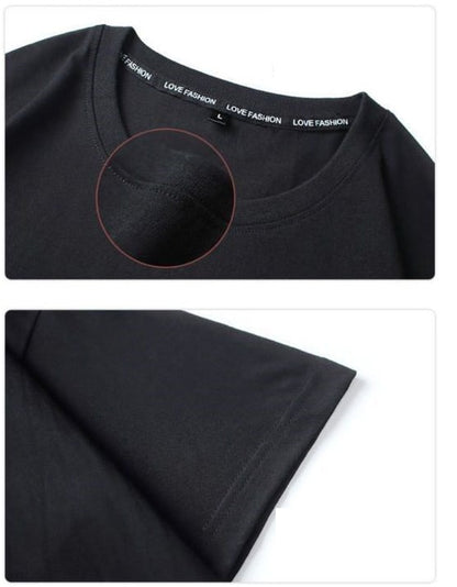 早い者勝ち アバンギャルド 大活躍 プリント 2色 半袖Tシャツ<U-8835>