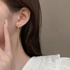 高級感溢れる 清純甘くて女子力UP 美感いっぱい ピアス アクセサリー＜ins-3808＞