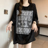 超人気 アバンギャルド 絶対流行 レース プリント全2色 半袖Tシャツ<U-8798>