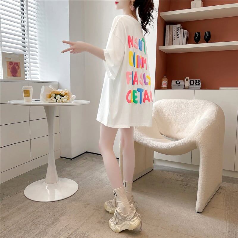 オシャレ度満点 アルファベット 一目惚れ Tシャツ カットソー＜U-3071＞