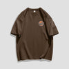 絶対欲しい 全5色 トレンドのロゴデザインをプリントしたTシャツは着回し力抜群 半袖Tシャツ<U-9256>