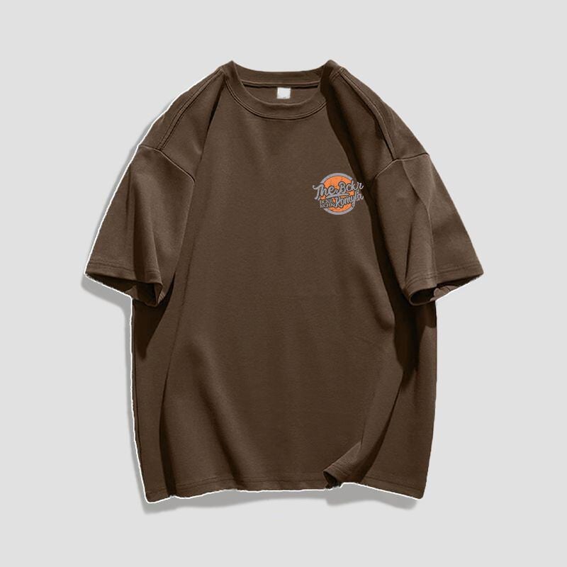 絶対欲しい 全5色 トレンドのロゴデザインをプリントしたTシャツは着回し力抜群 半袖Tシャツ<U-9256>