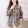 超人気 オシャレ 都市ファッショ デザイン チェック柄 切り替え Tシャツ ＜U-9514＞