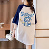 定番シンプル プリント 4色選択可 Tシャツ カットソー＜U-8274＞