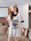 定番シンプル 売り切れ必至 美人度アップ 着回し力抜群 全5色 半袖Tシャツ<U-11376>