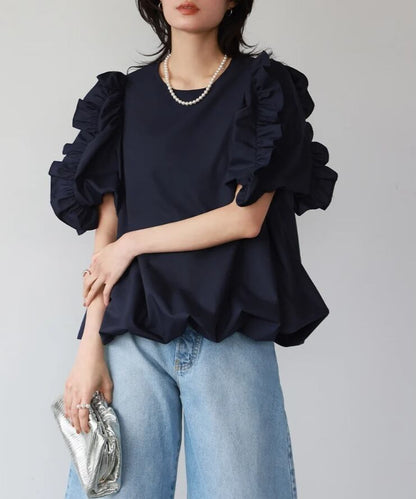 主役級 好感度UP 海外トレンド カジュアル 全3色 半袖 Tシャツ ＜U-11935＞