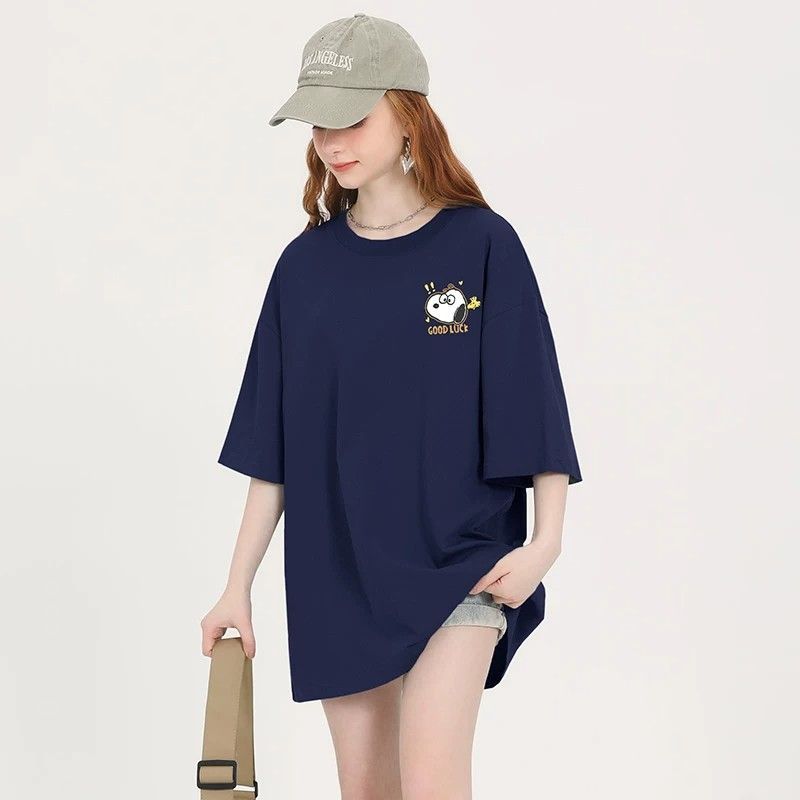 大人可愛い プリント ファッショ 半袖 Tシャツ U-13454