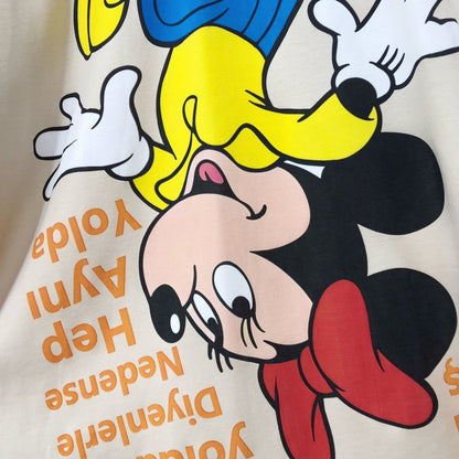 人気トレンド 新作 カジュアル プリント Tシャツ U-13475