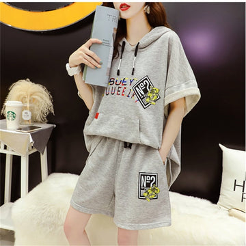 ベストセラーアイテム！ ファッション 肌触り抜群 カジュアル 半袖 Tシャツ ショートパンツ セットアップ ＜U-9109＞