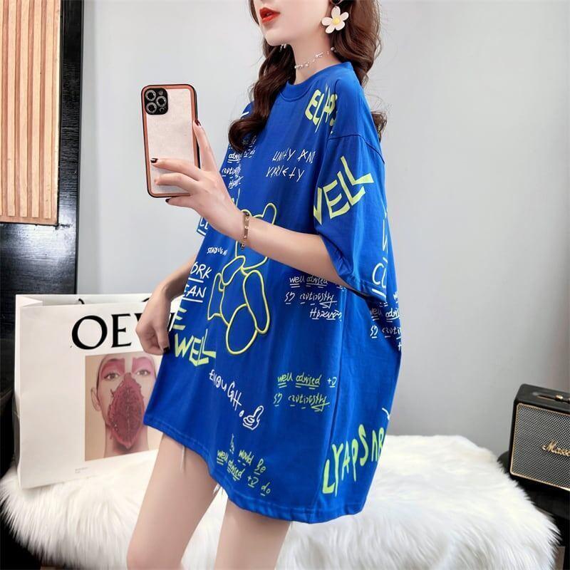 好感度満載 3色選択可 美感いっぱい Tシャツ カットソー トップス＜U-3052＞