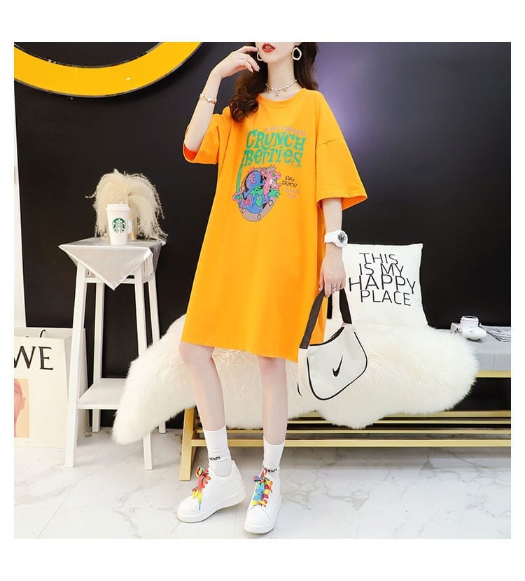大活躍 好感度UP 海外トレンド カジュアル 全3色 半袖 Tシャツ ＜U-11442＞
