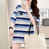 オシャレ度満点 プリント 美感いっぱい Tシャツ カットソー＜U-3296＞