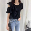 おすすめ 大好評 エレガント 好感度UP カジュアル 全4色 Tシャツ＜U-11898＞