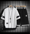 男女兼用 大人気 シンプル Tシャツ & ショーツ セットアップ U-80020