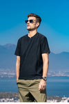 品質のいい 肌触りよい シンプル Tシャツ U-80095