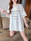 美人度アップ カジュアル 好感度UP 全4色 半袖 Tシャツ ＜U-11048＞