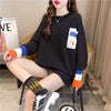 美感いっぱい 切り替え 好感度満載 プリント Tシャツ カットソー＜U-3669＞