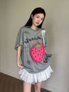 売れ筋 美人度アップ 大好評 好感度UP カジュアル 全4色 半袖 Tシャツ ＜U-11287＞