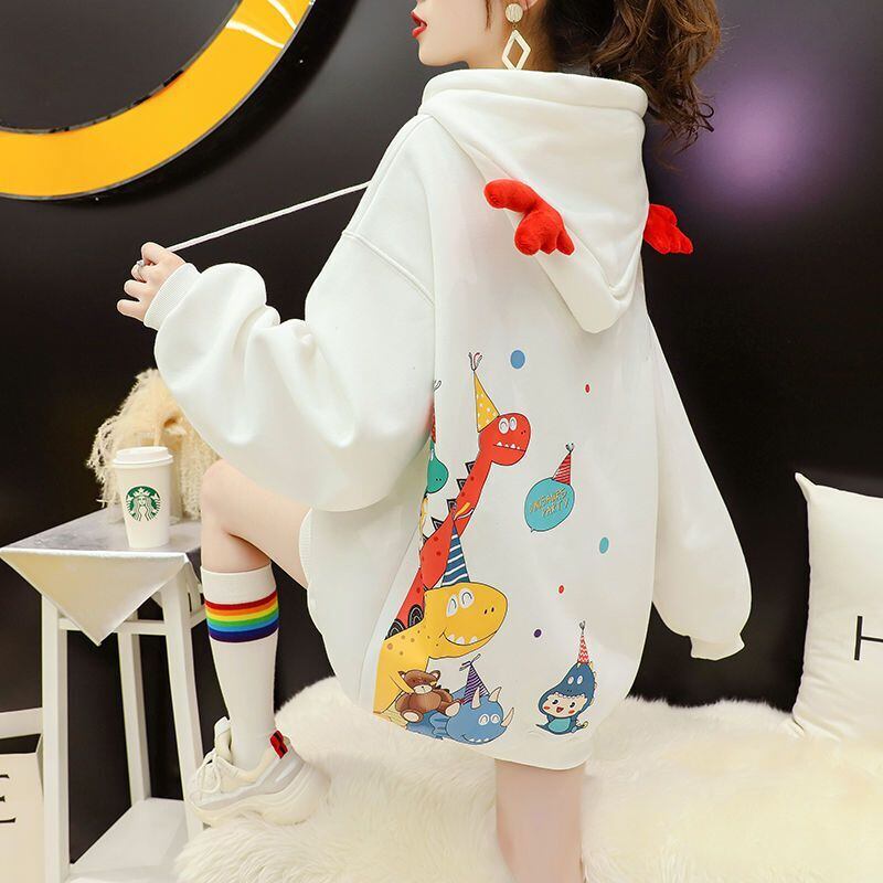 【裹起毛】新商品 少女のような可愛らしい雰囲気のファッション 好感度UP 3色 パーカー <U-10641>