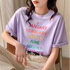ゆったり感アップ 切り替え オシャレ度満点 プリント Tシャツ カットソー＜U-3404＞
