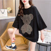 今季大好評 切り替え 美感いっぱい プリント Tシャツ カットソー＜U-3503＞