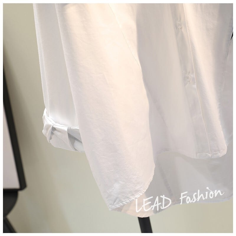 絶対欲しい シンプル ファッション ブラウス<U-6395>