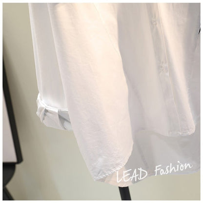 絶対欲しい シンプル ファッション ブラウス<U-6395>