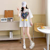 おすすめ シンプル カジュアル ゆったり 半袖Tシャツ＜U-8136＞