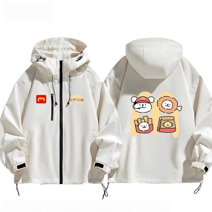 【春新作】数量限定 お買い得  3色展開 撥水加工 男女兼用 マウンテンパーカー U-12640