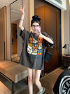 話題沸騰中 高級感溢れる オシャレ度満点 Tシャツ カットソー＜U-8369＞