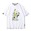 男女兼用 かわいい プリント 半袖 カジュアル Tシャツ F-13488
