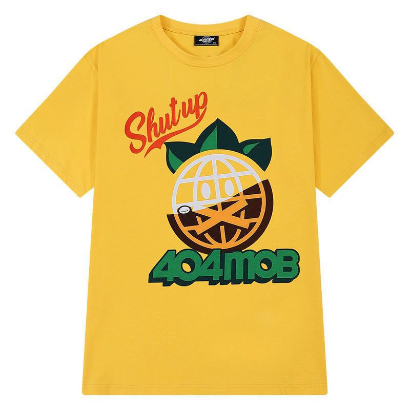 話題沸騰中 おしゃれ度高め 活躍する優秀アイテム プリント 半袖 Tシャツ <U-9325>
