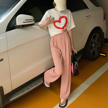 オシャレ度満点 3色選択可 好感度満載 無地 パンツ ボトムス＜U-3081＞