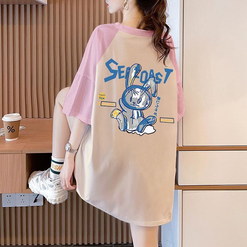 定番シンプル プリント 4色選択可 Tシャツ カットソー＜U-8274＞