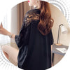 清純甘くて女子力UP ラウンドネック 一目惚れ 3色選択可 Tシャツ カットソー＜U-2950＞