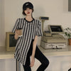 話題沸騰中 存在感抜群 上質 トレンドアイテム 個性派 着心地良い 半袖 Tシャツ <U-9287>