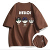 キュート 売り切れ必至 定番シンプル 着回し力抜群 全5色 半袖Tシャツ<U-11642>