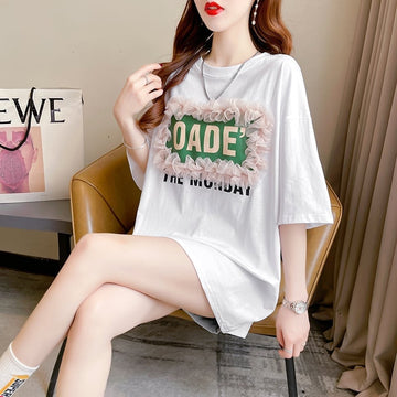 オシャレ度満点 3色選択可 高級感溢れる Tシャツ カットソー＜U-3255＞