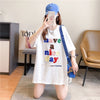 【半額！期間限定！！】今季マストバイ カジュアル 定番シンプル ファッション プリント 半袖Tシャツ<U-8518>