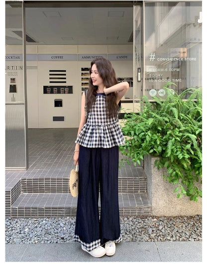 主役級 好感度UP 着回し力抜群 おしゃれ度高め 着心地良い トップス+パンツセット ＜U-12008＞