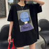 話題沸騰中 都市ファッショ 流行新作 オシャレ デザイン プリント全6色 半袖Tシャツ<U-9108>