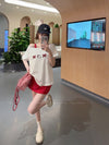 売れ筋 早い者勝ち 絶対流行 カジュアル Tシャツ<U-11405>