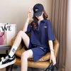 定番シンプル 真夏も快適 上質 カジュアル 半袖Ｔシャツⅹパンツセット全2色<U-9102>