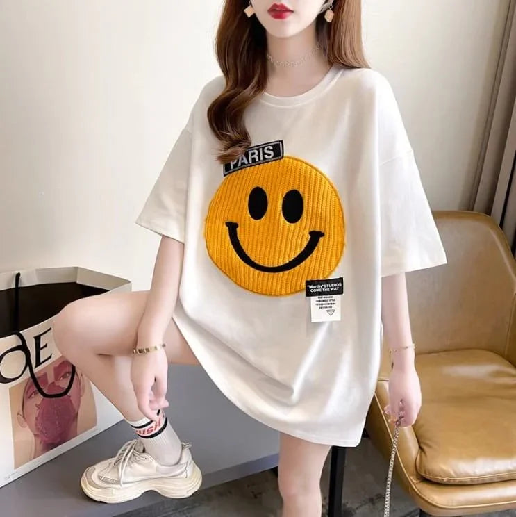 個性的なデザイン プリント オシャレ度満点 Tシャツ カットソー＜U-3373＞